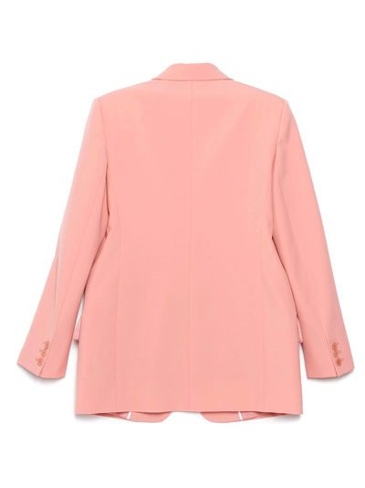 Shop Stella Mccartney Boyfriend Singlebreasted Blazer In Pink