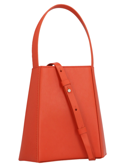 Shop Low Classic Mini Curve Bag Bucket Bag In Orange
