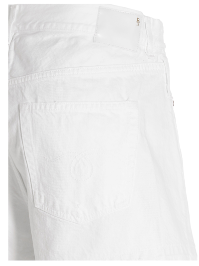Shop R13 Cross Over Shorts In White
