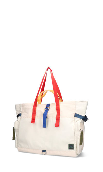 Shop Paul Smith Tote In Grey