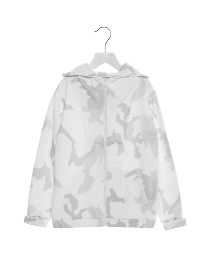 Shop Dolce & Gabbana Camouflage Zipped Hoodie In Multicolor