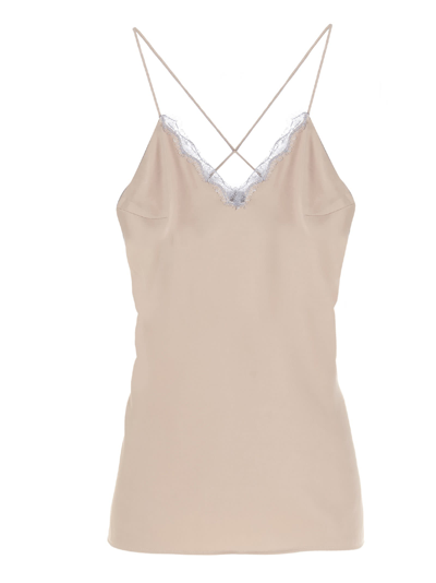 Shop Aeron Irene Top In Beige