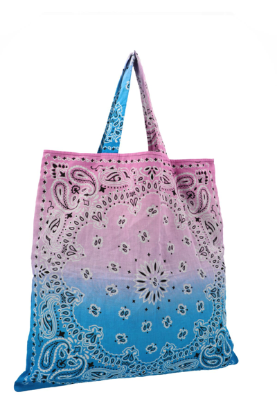 Shop Arizona Love Bandana And Logo Shopping Bag In Multicolor