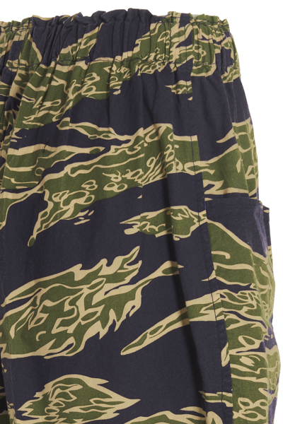 Shop South2 West8 Army String Bermuda Shorts In Multicolor