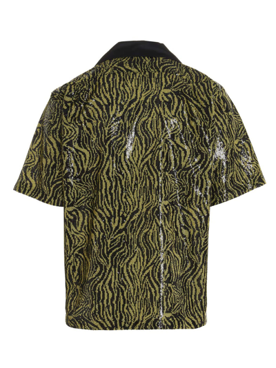 Havanii Sequin Bowling Shirt In Multicolor