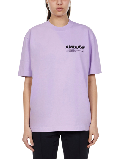 Shop Ambush T-shirts And Polos Lilac
