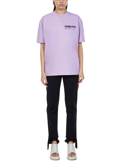Shop Ambush T-shirts And Polos Lilac