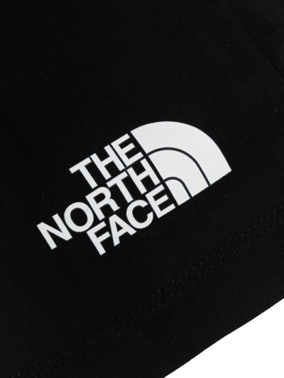 Shop The North Face Logo Print Track Shorts In Black