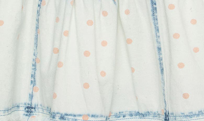 Shop Truce Kids' Dot Print Cotton Denim Sundress