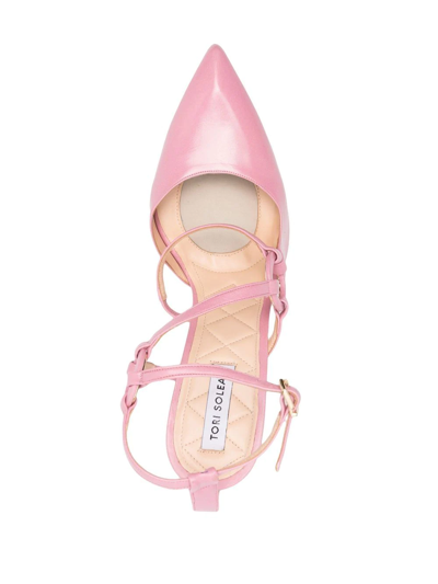 Tori Solea Cara 120mm Pumps In Pink