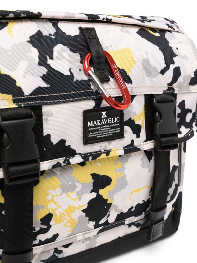 Shop Makavelic Camouflage Messenger Bag In Mehrfarbig