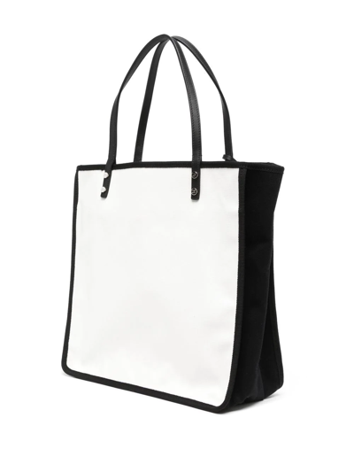 Chanel 5x5 Canvas Tote - White Totes, Handbags - CHA821932