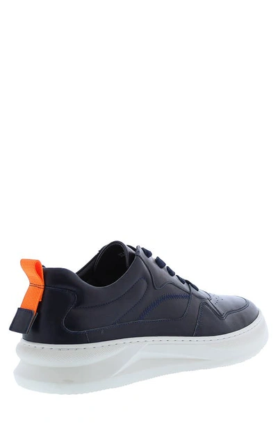 Shop French Connection Zeke Sneaker In Navy