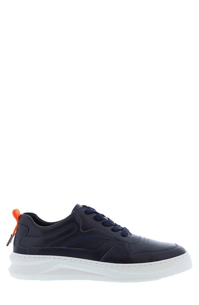 Shop French Connection Zeke Sneaker In Navy