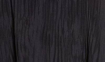Shop Eileen Fisher Sleeveless Tiered Silk Midi Dress In Nocturne