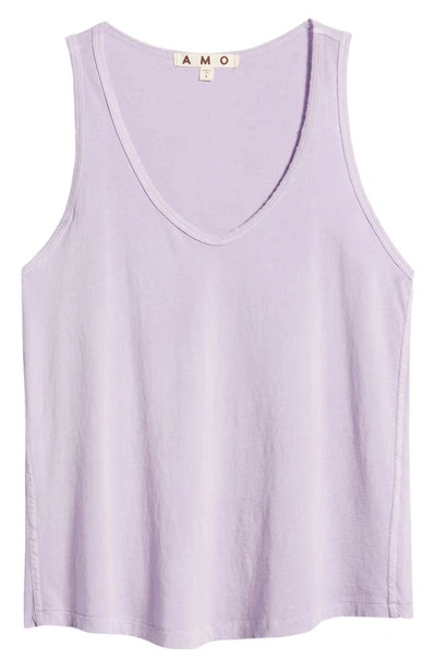 Amo Sunday Tank In Lilac