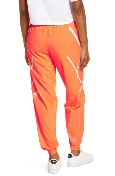 Adidas By Stella Mccartney High Waist Recycled Polyester Track Pants In  Orange | ModeSens