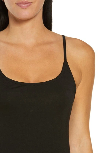 Papinelle Basic Knit Nightgown In Black