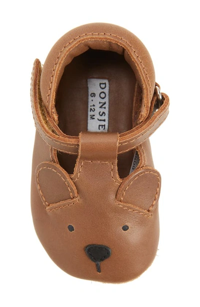 Shop Donsje Spark Classic Bear Slip-on Shoe In Cognac Classic Leather