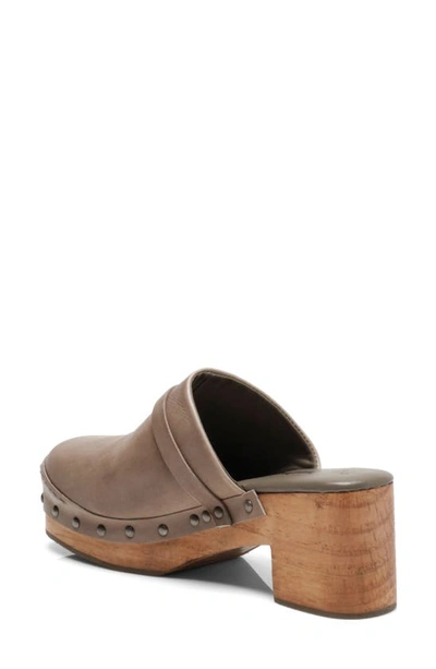 Free People Calabasas Clog In Washed Taupe