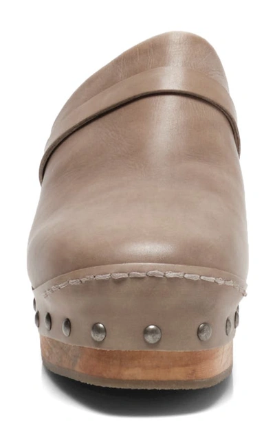 Free People Calabasas Clog In Washed Taupe