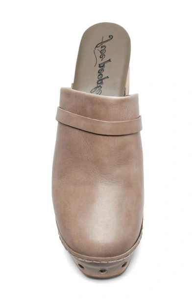 Free People Calabasas Clog In Washed Taupe