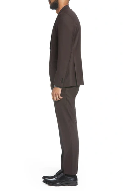 Shop Tiger Of Sweden Jamonte Trim Fit Solid Suit In Regal Red