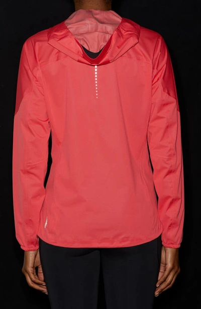 Shop Odlo Zeroweight Waterproof Jacket In Paradise Pink