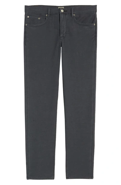 Shop Faherty Stretch Terry 5-pocket Pants In Navy