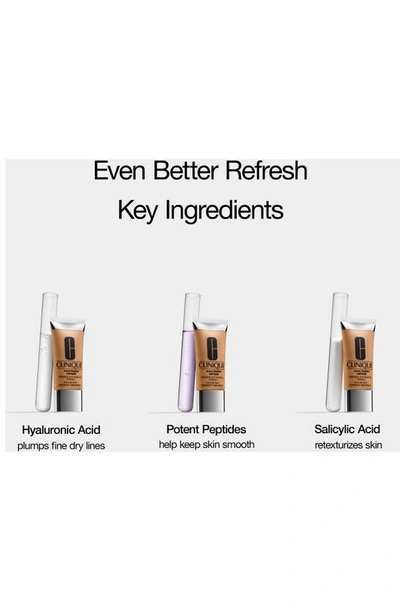 Clinique Even Better Refresh Hydrating And Repairing Makeup Full-coverage Foundation In 112 Ginger