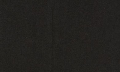 Ming Wang Flared Knit Midi Skirt In Black