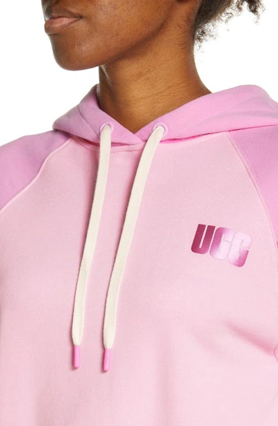 Ugg Mallory Cotton Crop Hoodie In Daydream
