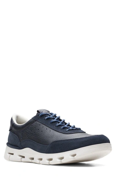 Shop Clarks Nature X One Sneaker In Navy Combi