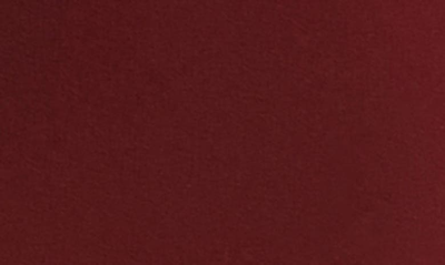 Dress The Population Iris Slit Crepe Gown In Burgundy