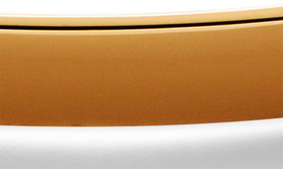 Shop Monica Vinader Essential Hinged Bangle Bracelet In 18ct Gold Vermeil On Silver