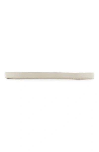 Monica Vinader Essential Hinged Bangle Bracelet In Sterling Silver