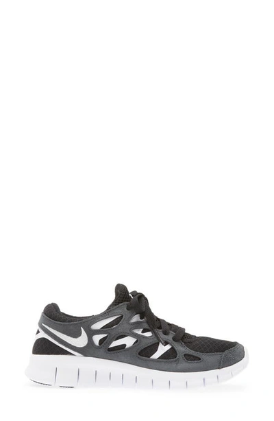Shop Nike Free Run 2 Sneaker In Black/ White/ Off Noir