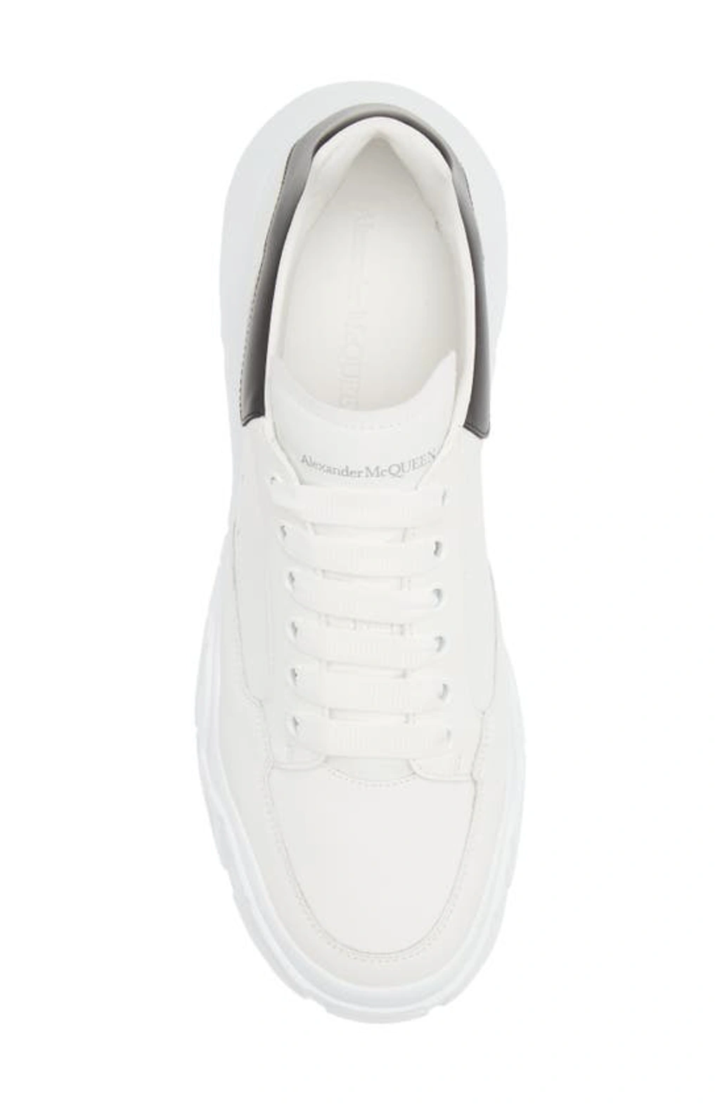 Alexander Mcqueen Mix Sole Runner Sneakers In White/ 