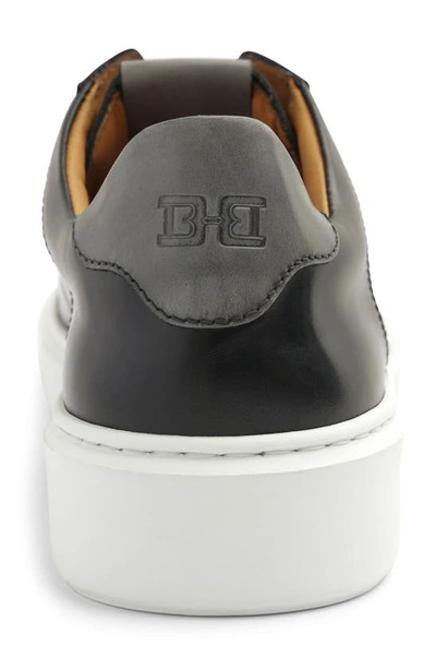 Shop Bruno Magli Falcone Leather Sneaker In Black