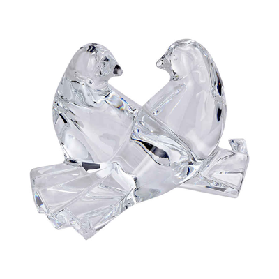 Shop Baccarat Loving Doves Clear 2100916 In N,a