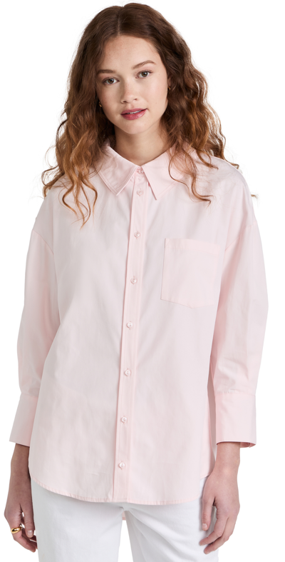 Shop Anine Bing Mika Shirt Pink