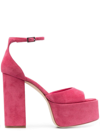 Shop Paris Texas Pink Tatiana Platform Sandals