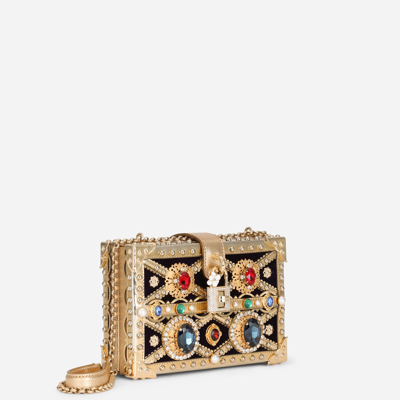 Dolce & Gabbana Dolce Box With Bejeweled Embellishment In Multicolor