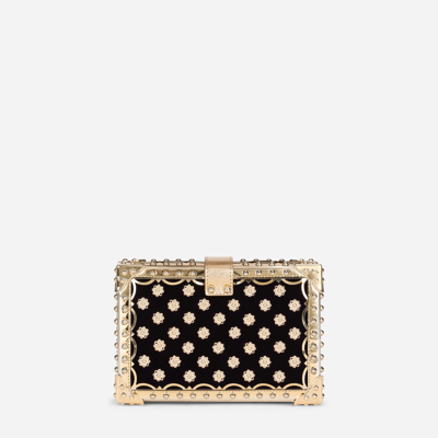 Dolce & Gabbana Dolce Box With Bejeweled Embellishment In Multicolor