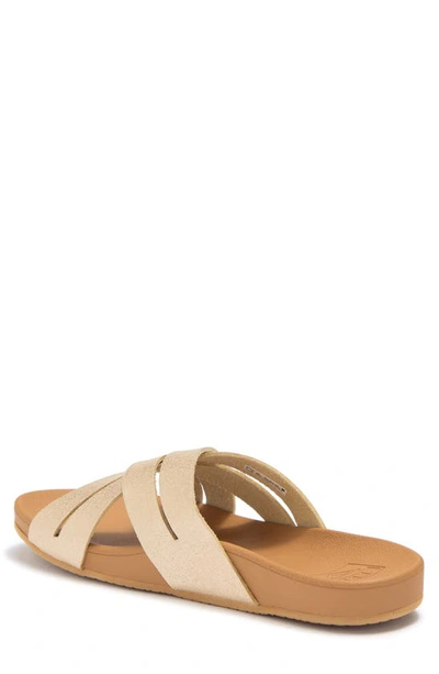 Shop Reef Cushion Spring Sandal In Champagne