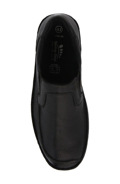 Spring Step Niccolo Moc Toe Loafer In Black