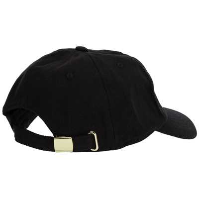 Shop Versace Jeans Couture Adjustable Men's Cotton Hat Baseball Cap In Black