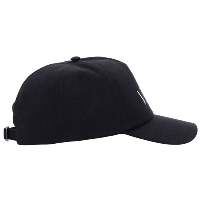 Shop Valentino Adjustable Men's Cotton Hat Baseball Cap   Vltn In Black