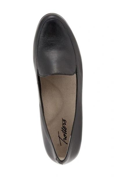 Shop Trotters Monarch Loafer In Black Leather