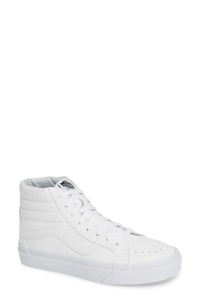 Shop Vans 'sk8-hi Reissue' Sneaker In True White